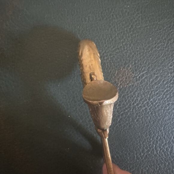 Vintage Italian Brass Fish Dual Bottle Opener Solid Angler Detail Scales Barware - Picture 9 of 16